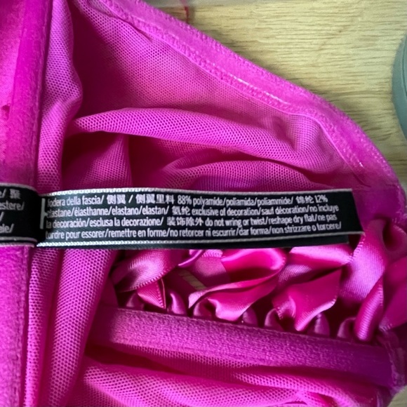 Victoria’s Secret Heart Embroidery Strapless Corset Top 18870 - Picture 14 of 15